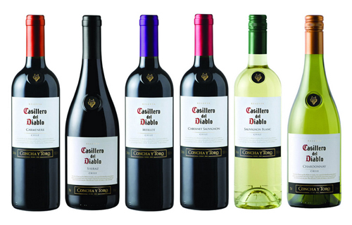 紅魔鬼葡萄酒（Casillero del Diablo）
