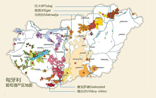匈牙利（Hungary）葡萄酒產區